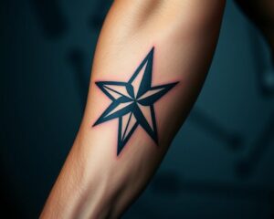 Tatuaże gwiazdki męskie – symbolika, wzory i osobiste wartości